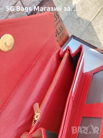 Guess дамска портмоне дамски портфейл код 203, снимка 9 - Портфейли, портмонета - 40063087