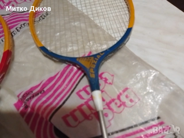 Germina DDR Марков федербал от соца нов, снимка 3 - Тенис - 53539596