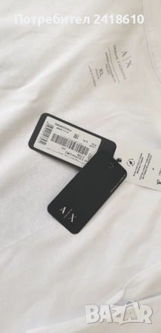 Armani Exchange A/X Organic Cotton Mens Size XL НОВО! ОРИГИНАЛ! Мъжка Тениска!, снимка 12 - Тениски - 51471501
