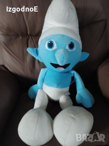 65см Огромен смърф Smurfs Оригинална играчка, снимка 5 - Плюшени играчки - 45383881