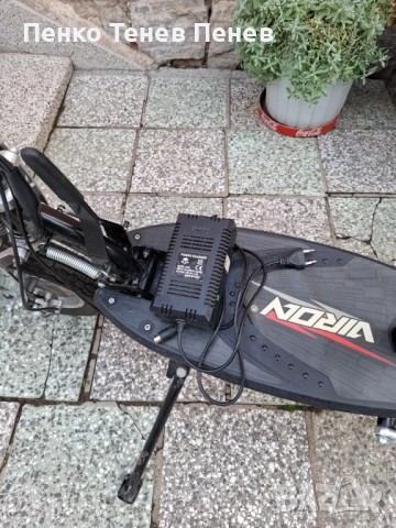 Електрически скутер Viron Roller 004178, 36V, 1000W, Черен, снимка 10 - Велосипеди - 52631266