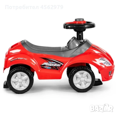 Количка за возене, проходилка, буталка 3 в 1 луксозен клаксон - червен, снимка 6 - Детски велосипеди, триколки и коли - 51348586