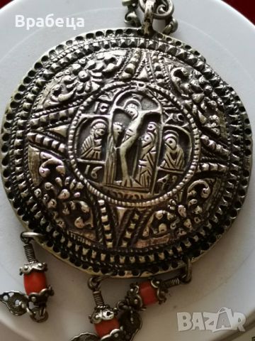 Стар сребърен религиозен накит. , снимка 11 - Антикварни и старинни предмети - 45765900
