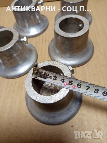 Комплект Стари Масивни Алуминиеви Стъпки 7бр. , снимка 8 - Антикварни и старинни предмети - 52618322