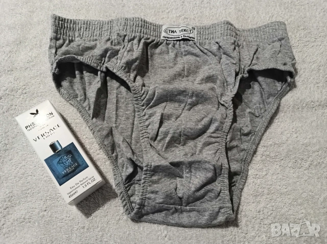 Промо комплект 91-парфюм тестер Versache Eros+слипове размер L