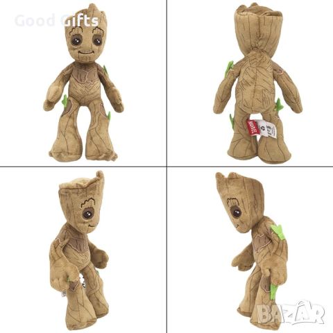 Плюшена играчка Groot Грут, 30см, Плюшено дърво, снимка 2 - Плюшени играчки - 45671040