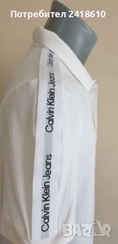 Calvin Klein Jeans Stretch Cotton Size M НОВО! ОРИГИНАЛ! Мъжка Тениска!, снимка 2 - Тениски - 46279451