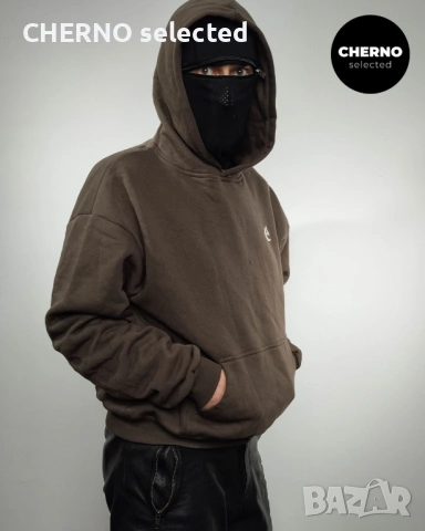 Мъжки суичър с качулка ERE STUDIOS oversized hoodie – размер L•XL – Отлично състояние, снимка 7 - Суичъри - 53405368