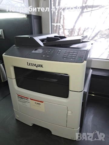Продавам лазерен мултифункционален принтер Lexmark MX310dn, снимка 2 - Принтери, копири, скенери - 53338106