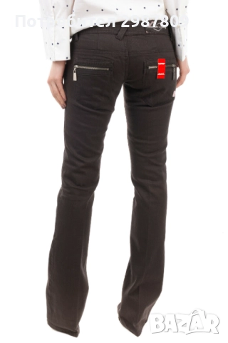 Дънки Нови Дамски Черен деним Оригинал р.М 28/ 32 , снимка 4 - Дънки - 51803219