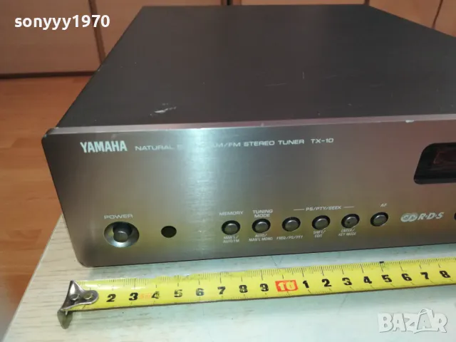 YAMAHA TX-10 TUNER-ВНОС SWISS 1310241700LNWC, снимка 4 - Ресийвъри, усилватели, смесителни пултове - 47567475