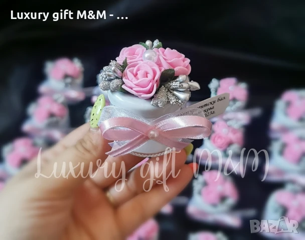 Подаръци за гости -  бурканчета със свещ, снимка 14 - Подаръци за кръщене - 36079607