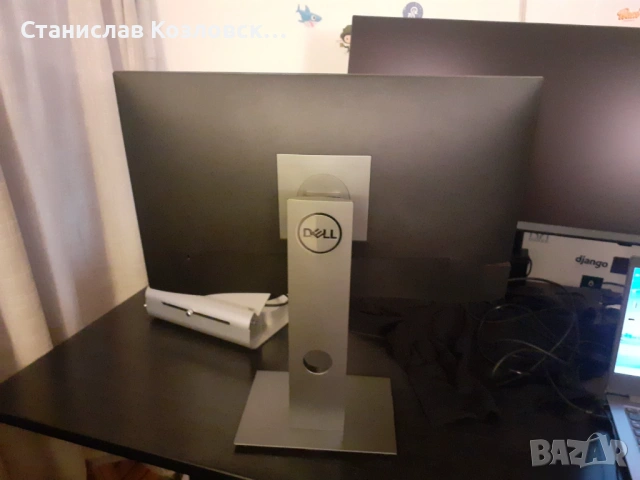 Монитори Lenovo L27q-10 и Dell P2419H, снимка 3 - Монитори - 53306263