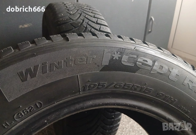 195/65/15 зимни гуми Hankook DOT3521, снимка 5 - Гуми и джанти - 53207810