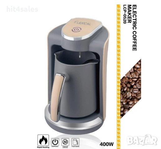 Електрическа кафеварка Lexical LCP-0520, снимка 4 - Кафемашини - 54072714