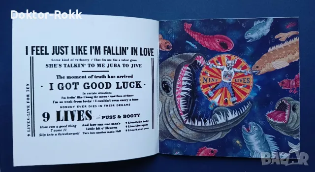 Aerosmith - nine lives 1998 CD, снимка 5 - CD дискове - 49753393