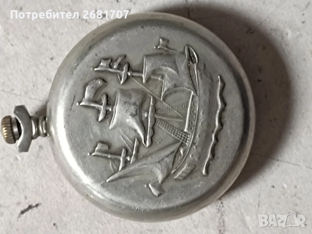 джобен часовник Молния (кораб), снимка 3 - Мъжки - 52477262