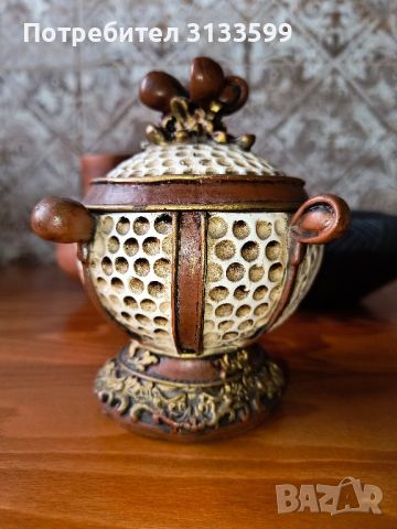 Керамични вази, чаши; Кутия за бижута от кокосов орех , снимка 15 - Декорация за дома - 45264133