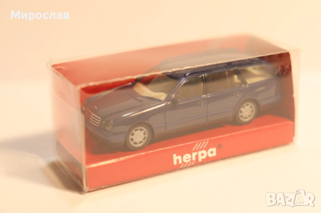 HERPA 1/87 H0 MERCEDES BENZ E ИГРАЧКА КОЛИЧКА МОДЕЛ, снимка 3 - Колекции - 52718380