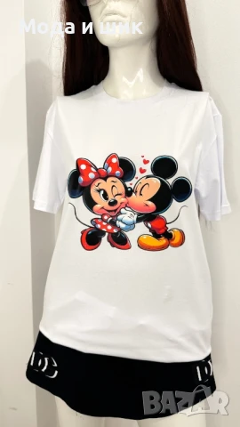 Тениска с апликация , снимка 4 - Тениски - 50876642