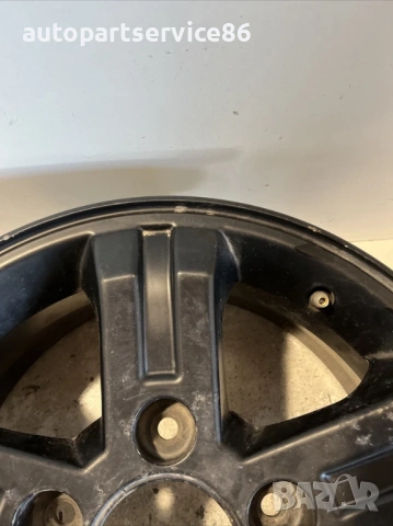 Алуминиево джанти с радиални спици 7x16 черно за KIA Sorento 2.5 CRDi (2006) 52910-3E580, снимка 2 - Части - 53323631