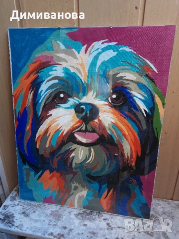 Картина с куче 50х40 см