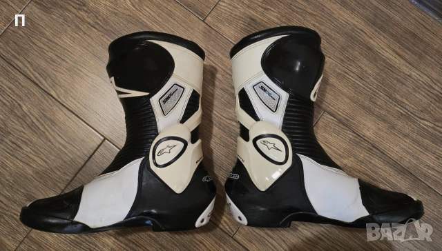 Мото ботуши мотор Alpinestars SMX Plus 45 номер, снимка 3 - Маратонки - 54227601