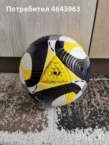 Футболна топка за тренировки и мачове. Чисто нова. Размер 5 , снимка 3 - Футбол - 53220768