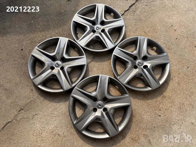 4 броя Оригинални тасове за Dacia Sandero,Sandero Stepway 16, снимка 2 - Аксесоари и консумативи - 53722004