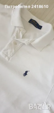 POLO Ralph Lauren Pique Cotton Mens Size M ОРИГИНАЛ! Мъжка Тениска!, снимка 10 - Тениски - 47164136