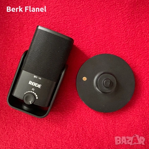 Rode NT-USB Mini микрофон, КАТО НОВА, снимка 4 - Микрофони - 54017448