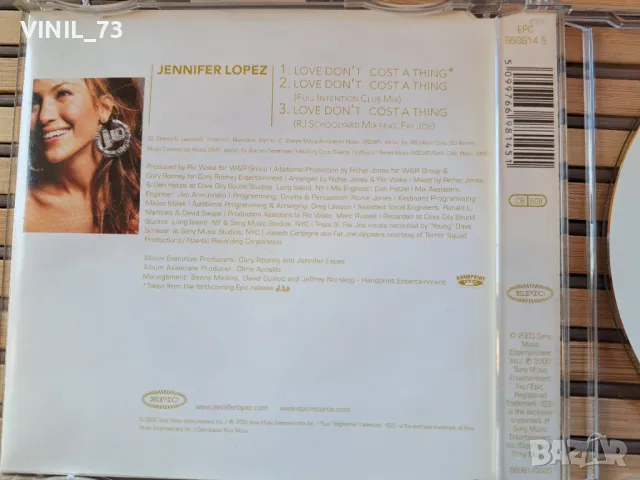 Jennifer Lopez – Love Don't Cost A Thing, снимка 3 - CD дискове - 50357497