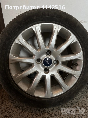 Джанти с гуми за форд ford 4x108 16, снимка 2 - Гуми и джанти - 52724796