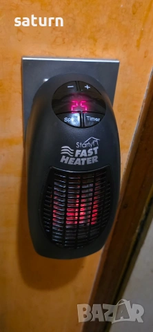 мини преносима вентилаторна печка духалка 