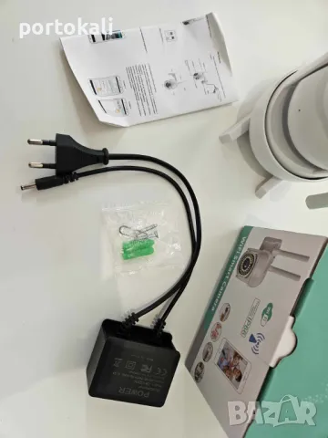 +Гаранция! 5V! WIFI Wi-fi безжична Камера за наблюдение въртяща, 12MP 4K ICSEE А13 ULTRA HD, снимка 10 - IP камери - 49916507