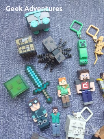 Lot Minecraft Video Game Figures Toys / Лот Майнкрафт Фигурки Играчки, снимка 2 - Колекции - 46719925