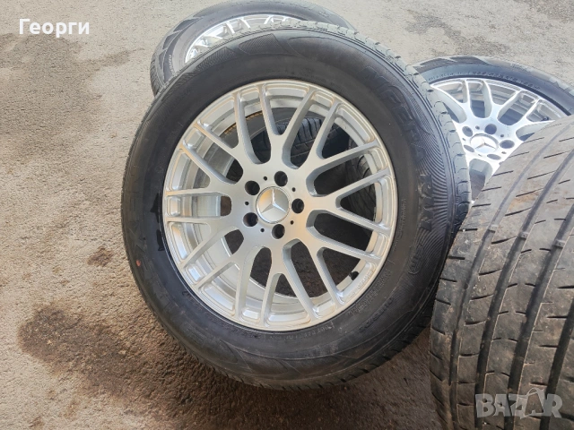 4бр.алуминиева джанта 18цола за Mercedes 5x112, снимка 3 - Гуми и джанти - 54106394