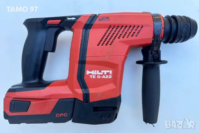 Hilti TE 6-A22 AVR - Акумулаторен безчетков перфоратор 2x22V 4.0Ah 2022г., снимка 3 - Други инструменти - 48721870