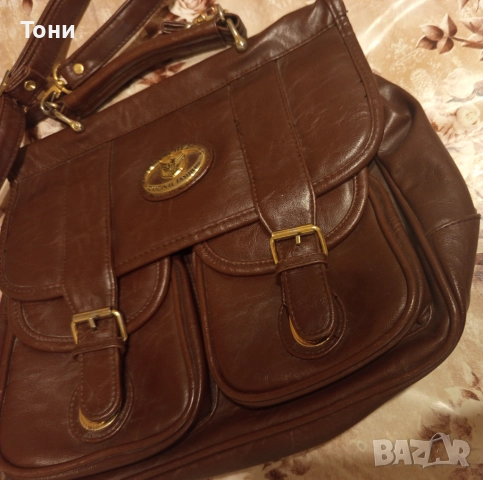 SANCHEZ Оригинал Нова Кожена Дамска Чанта , снимка 9 - Чанти - 52346485