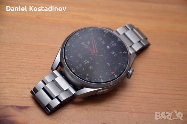 смарт часовник Huawei watch 3 pro Titanium 48mm E-sim , снимка 1