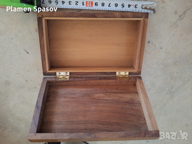 Дървена кутия , снимка 4 - Декорация за дома - 54014982