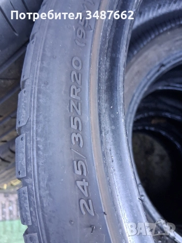 245 35 20 HANKOOK 2бр летни дот 2021г , снимка 4 - Гуми и джанти - 53837884