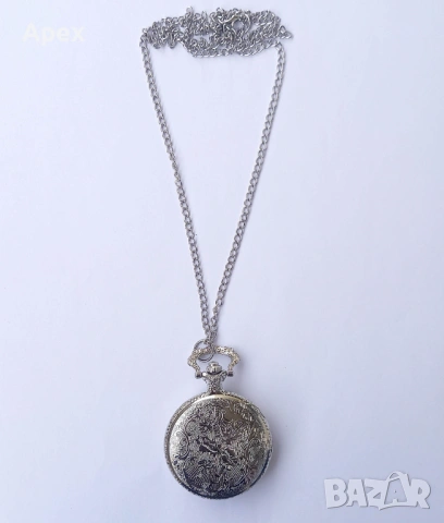 Луксозен Мъжки Джобен Часовник Верижка.Кюстек. Джобни Часовници с Верига.Ретро Часовник.Pocket Watch, снимка 7 - Джобни - 54010181