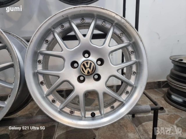 4бр 16ски джанти за VW  5х100мм A161034 , снимка 4 - Гуми и джанти - 51780458