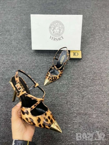 обувки на ток versace , снимка 6 - Дамски обувки на ток - 50970604
