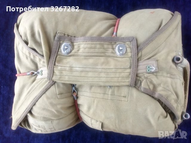 Парашут,Запасен,Съветски,Само Раница, З-1-П, снимка 14 - Антикварни и старинни предмети - 50989916