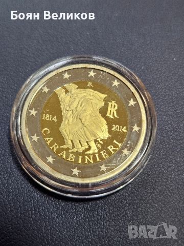 2 euro/евро Italy 2014
, снимка 3 - Нумизматика и бонистика - 46662094