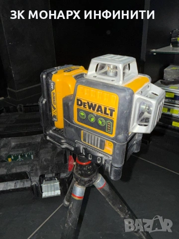 Лазерен нивел DEWALT DCE089G, снимка 6 - Други инструменти - 54058069