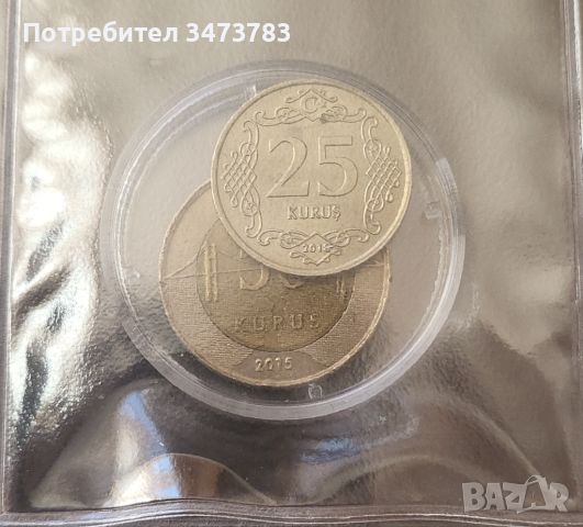 Турски монети (куруши) и актуалната и девалвиралата турска лира, снимка 2 - Нумизматика и бонистика - 45095951