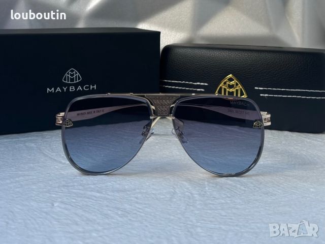 Maybach 2024 мъжки слънчеви очила авиатор 6 цвята, снимка 10 - Слънчеви и диоптрични очила - 45607898